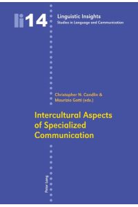 Intercultural Aspects of Specialized Communication-  - Second Printing
