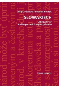 Slowakisch  - Lehrbuch für Anfänger und Fortgeschrittene