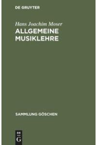 Allgemeine Musiklehre