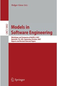 Models in Software Engineering  - Workshops and Symposia at MODELS 2007 Nashville, TN, USA, September 30 - October 5, 2007, Reports and Revised Selected Papers