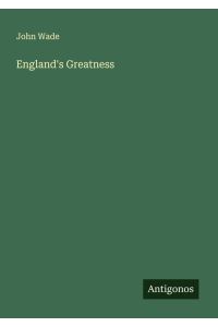 England's Greatness