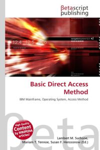 Basic Direct Access Method - IBM Mainframe, Operating System, Access Method