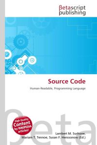 Source Code - Human-Readable, Programming Language