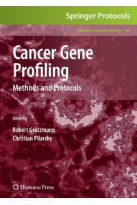 Cancer Gene Profiling  - Methods and Protocols