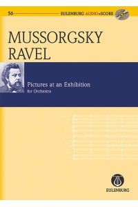 Bilder einer Ausstellung  - Instrumentation von Maurice Ravel. Orchester. Studienpartitur.