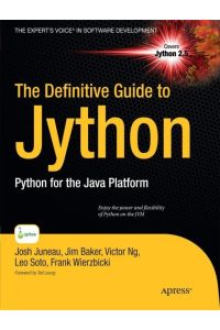 The Definitive Guide to Jython  - Python for the Java Platform