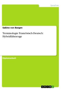 Terminologie Französisch-Deutsch: Hybridfahrzeuge