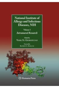 National Institute of Allergy and Infectious Diseases, NIH  - Volume 3: Intramural Research