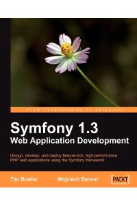 Symfony 1. 3 Web Application Development