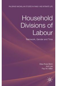 Household Divisions of Labour  - Teamwork, Gender and Time