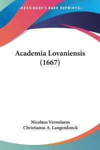 Academia Lovaniensis (1667)