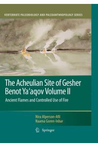 The Acheulian Site of Gesher Benot Ya¿aqov Volume II  - Ancient Flames and Controlled Use of Fire