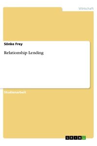 Relationship Lending