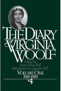 The Diary of Virginia Woolf  - Vol. 1, 1915-1919