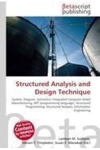 Structured Analysis and Design Technique - System, Diagram, Semantics, Integrated Computer-Aided Manufacturing, APT (programming language), Structured Programming, Structured Analysis, Information Engineering