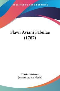Flavii Aviani Fabulae (1787)