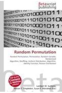 Random Permutation - Random Permutation, Permutation, Random Variable, Randomized Algorithm, Shuffling, Uniform Distribution, Algorithm, Identity Function, Poisson Distribution