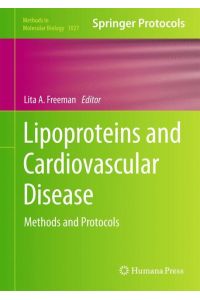 Lipoproteins and Cardiovascular Disease  - Methods and Protocols