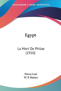 Egypt  - La Mort De Philae (1910)
