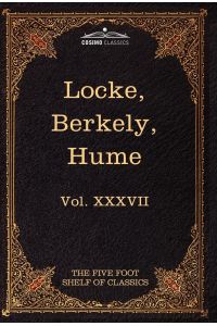 Locke, Berkely & Hume  - The Five Foot Shelf of Classics, Vol. XXXVII (in 51 Volumes)