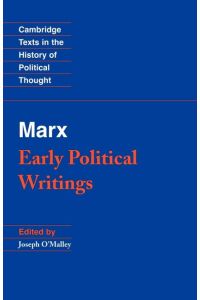 Marx  - Early Political Writings