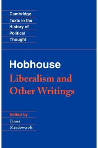 Hobhouse  - Liberalism and Other Writings