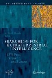 Searching for Extraterrestrial Intelligence  - SETI Past, Present, and Future