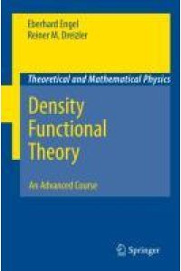 Density Functional Theory  - An Advanced Course