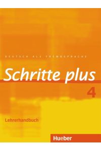 Schritte plus 04. Lehrerhandbuch  - Deutsch als Fremdsprache