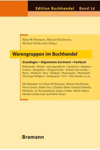 Warengruppen im Buchhandel  - Grundlagen  Allgemeines Sortiment  Fachbuch
