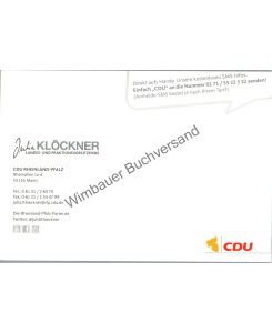 Original handsignierte Autogrammkarte *JULIA KLÖCKNER* Deutsche Politikerin #1 
