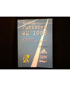 Das deutsche Team für die Junioren WM 1998 in Annecy vom 28. 07. -02. 08. 1998.