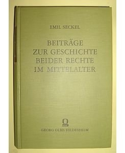 Beiträge zur Geschichte beider Rechte im Mittelalter.   - I: Zur Geschichte der populären Literatur des römisch-kanonischen Rechts.