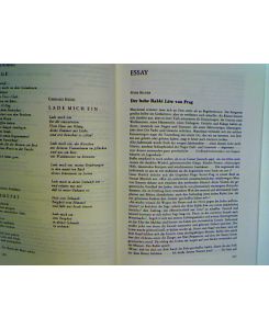 Der hohe Rabbi Löw von Prag. - 3. Heft 1988 - Sudetenland, Vierteljahresschrift für Kunst, Literatur, Wissenschaft und Volkstum.   - Böhmen, Mähren, Schlesien.
