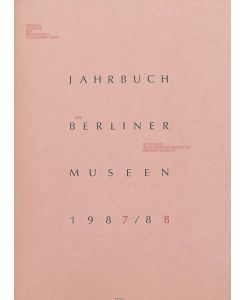 Jahrbuch der Berliner Museen 1987/88.   - Neue Folge. 29. / 30. Band.