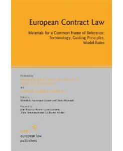 European Contract Law Materials for a Common Frame of Reference: Terminology, Guiding Principles, Model Rules Bénédicte Fauvarque-Cosson Denis Mazeaud Bénédicte Fauvarque- Cosson The Association Henri Capitant des Amis de la Culture Juridique Française and the Société de législation comparée joined the academic network on European Contract Law in 2005 to work on the elaboration of a common terminology and on guiding principles as well as to propose a revised version of the Principles of European Contract Law (PECL). The results of this work were sent to the European Commission and have already been published in French. The English translation is now being published by sellier. elp. This work could contribute to the wider European project. The part on the guiding principles could be a component of the CFR, in the form of black letter model rules or recitals. The part on terminology is, in itself, useful for the elaboration of the final various linguistic versions of the CFR. It finds its place within the materials which will accompany the model rules. Last but by no means least, the revised version of the PECL should be considered by the European institutions as an alternative set of model rules on contract law.