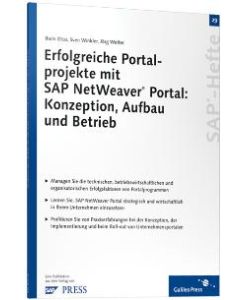 Erfolgreiche Portalprojekte mit SAP NetWeaver Portal: Konzeption, Aufbau und Betrieb (Gebundene Ausgabe) von Boris Otto (Autor), Sven Winkler (Autor), Jörg Wolter
