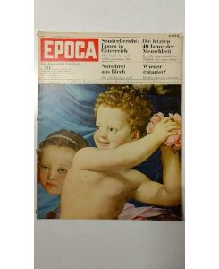 Epoca - Eine Europäische Zeitschrift. Nr. 10 / 2. Jahrgang. Oktober 1964.