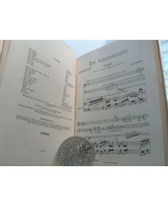 Der Schatzgräber. - Oper in einem Vorspiel, vier Aufzügen und einem Nachspiel. - Klavierauszug mit Text.   - (= Universal-Edition UE  Nr 6136).