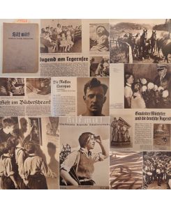 Hilf mit! Illustrierte deutsche Schülerzeitung, 4. Jahrgang: Oktober 1936 - September 1937  - Dieses Buch wird von uns nur zur staatsbürgerlichen Aufklärung und zur Abwehr verfassungswidriger Bestrebungen angeboten (§86 StGB)