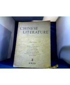 Chinese Literature quartely. Heft 3. Editor Mao Tun.