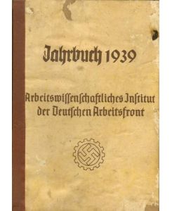Jahrbuch 1939. 1. Band.