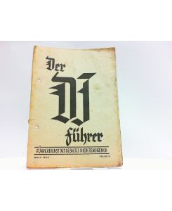 Der DJ Führer. Führerdienst des Gebiet Niedersachsen (8) - Deutsches Jungvolk März 1944 Folge 3.