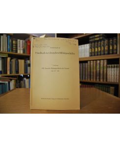 Sonderdruck des Aufsatzes: Die Reichs- und Kriegsmarine 1918-1939.  Aus: Handbuch zur deutschen Militärgeschichte.
