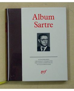 Album Jean-Paul Sartre. Iconographie choisie et commentée par Annie Cohen-Solal.