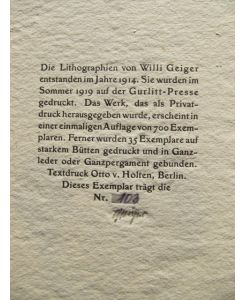 J. -K. Huysmans: Gilles de Rais.   - Der Venuswagen. Eine Sammlung erotischer Privatdrucke mit Original-Graphik. Band IX der Reihe. Erste Folge.