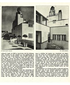 Wendingen. Maandblad voor Bouwen-een Sieren, van Architectura et Amicitia. Hrsg. von H. Th. Wijdeveld. 1920, Heft 6/7: Schwerpunkt Josef Hoffmann.