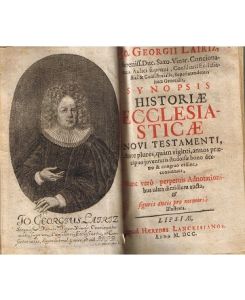 Synopsis Historiae Ecclesiasticae.   - Novi Testamenti.