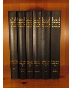 Die Kunstdenkmäler des Kantons Aargau (Reihe: Die Kunstdenkmäler der Schweiz), 6 Bände.