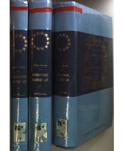 International Maritime Law (3 vols. cpl. / 3 Bände KOMPLETT)